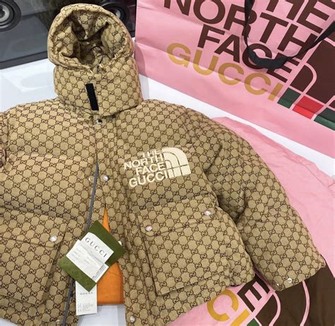 doudoune tnf gucci|gucci north face collection.